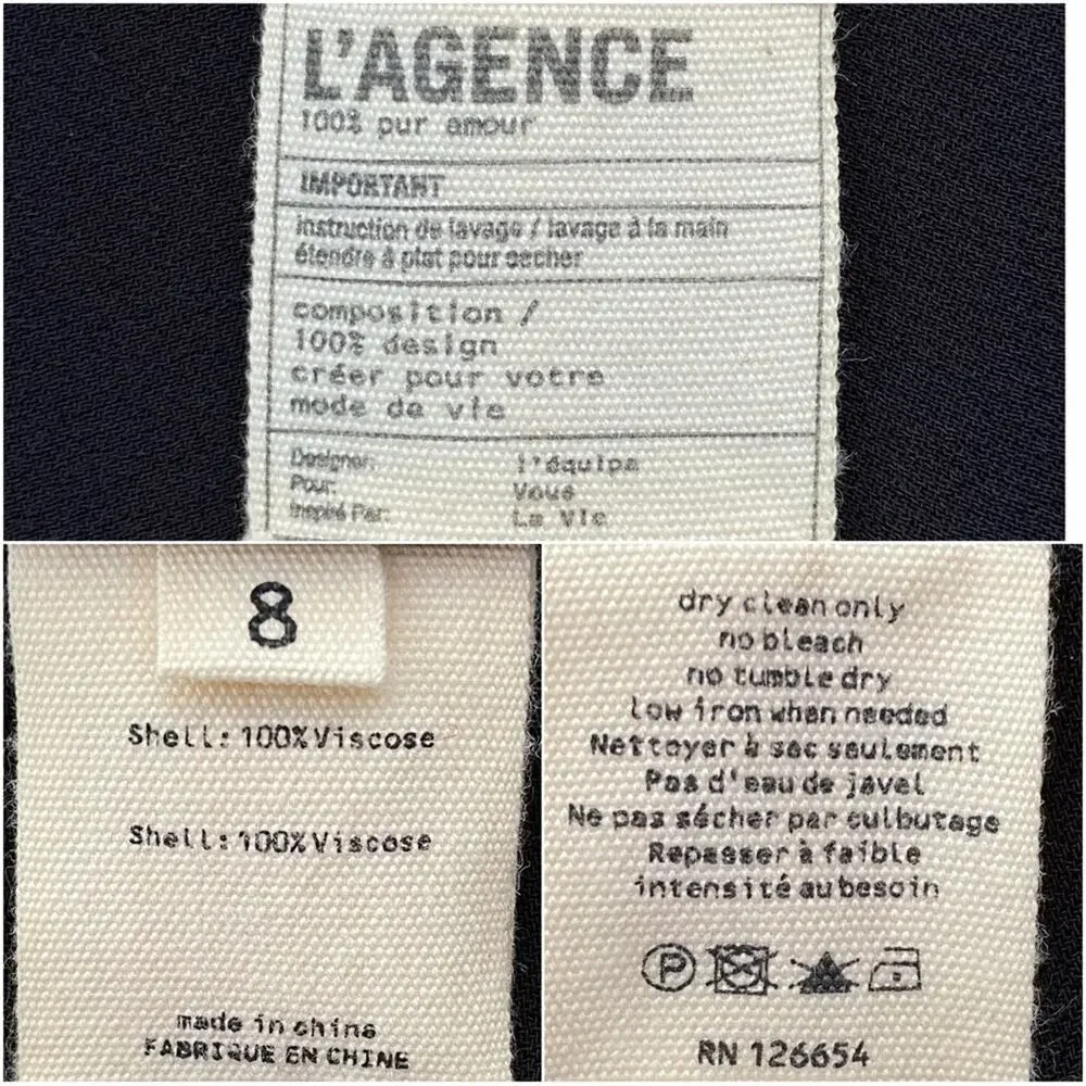 LAGENCE neck back